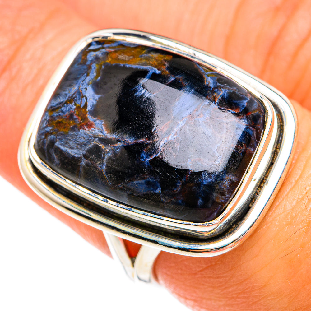 Pietersite Rings handcrafted by Ana Silver Co - RING74516