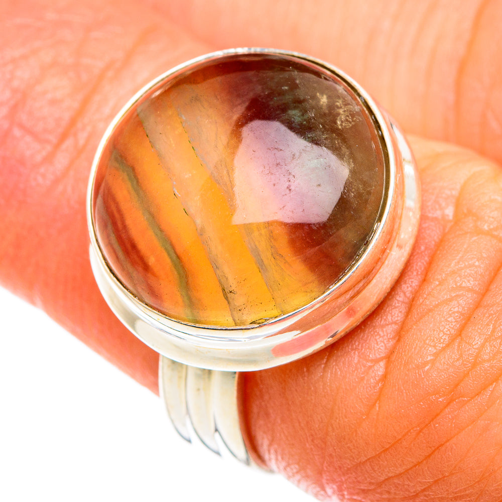 Fluorite Rings handcrafted by Ana Silver Co - RING74522