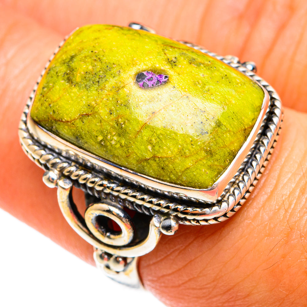 Atlantisite Rings handcrafted by Ana Silver Co - RING74525