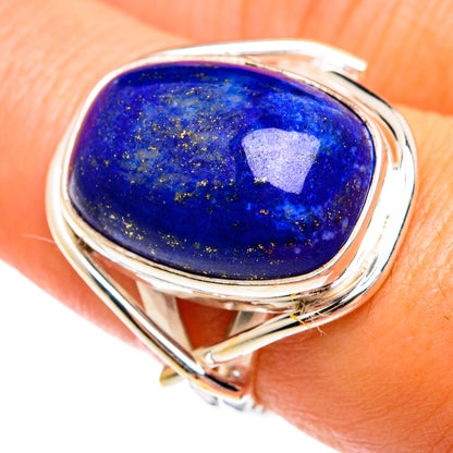 Lapis Lazuli Rings handcrafted by Ana Silver Co - RING74528