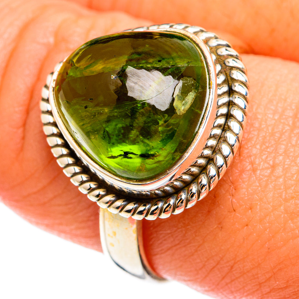 Peridot Rings handcrafted by Ana Silver Co - RING74538