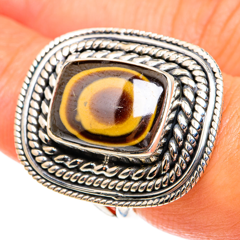 Schalenblende Rings handcrafted by Ana Silver Co - RING74541