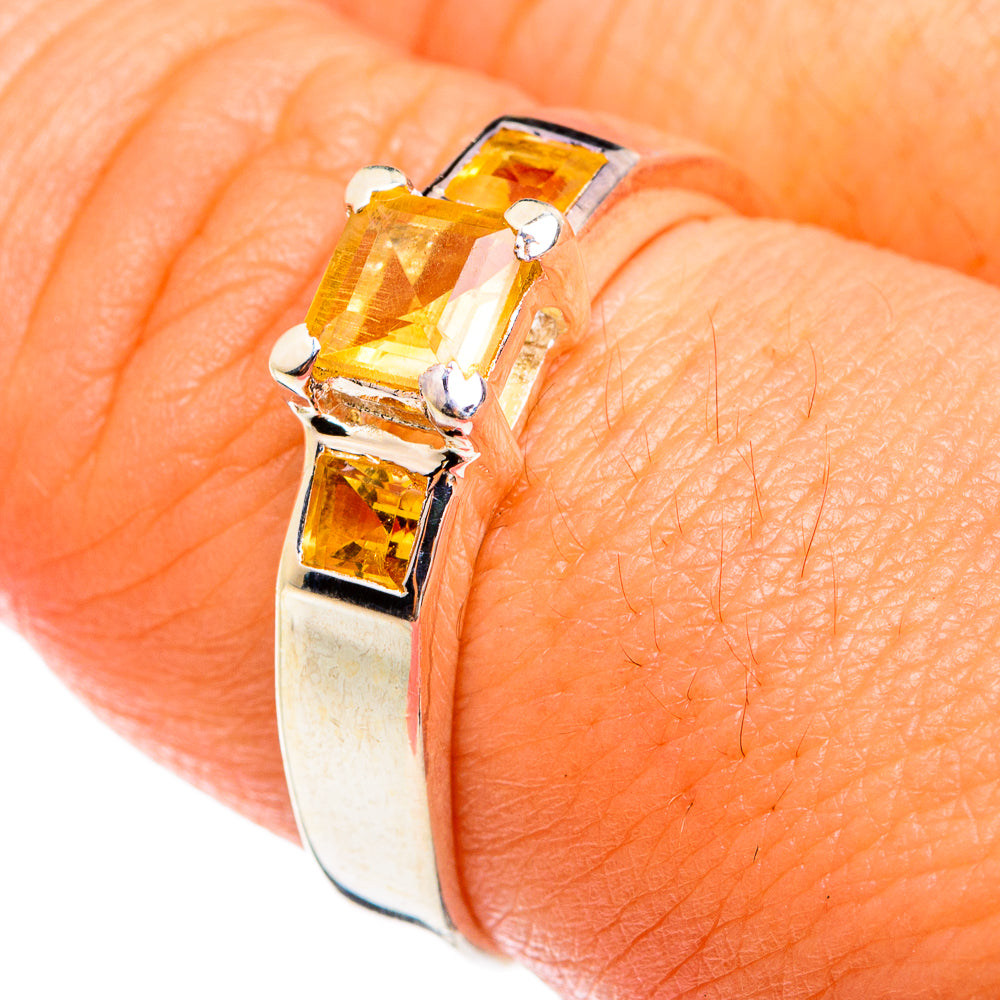 Citrine Rings handcrafted by Ana Silver Co - RING74543