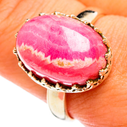 Rhodochrosite Rings handcrafted by Ana Silver Co - RING74546