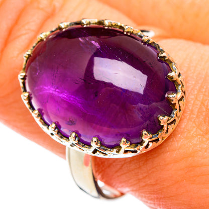 Amethyst Rings handcrafted by Ana Silver Co - RING74550