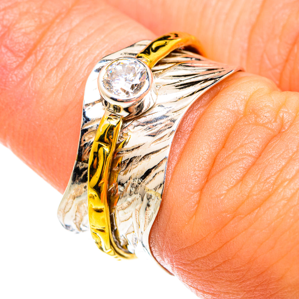 Meditation Spinner Rings handcrafted by Ana Silver Co - RING74553