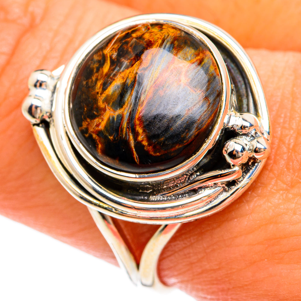 Pietersite Rings handcrafted by Ana Silver Co - RING74558