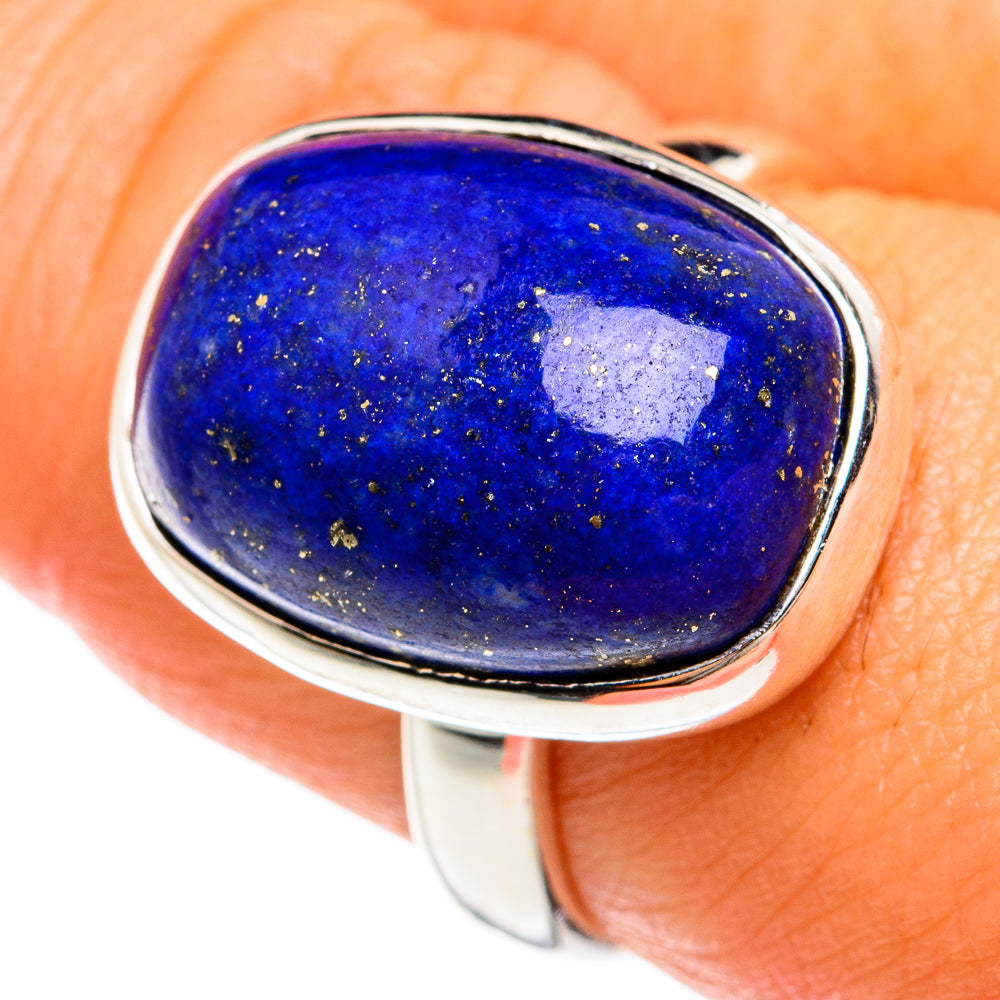 Lapis Lazuli Rings handcrafted by Ana Silver Co - RING74570