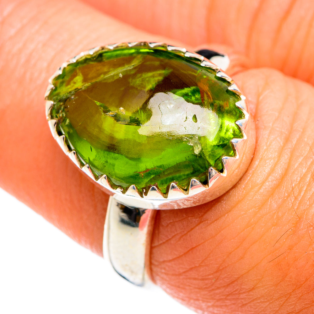 Peridot Rings handcrafted by Ana Silver Co - RING74578