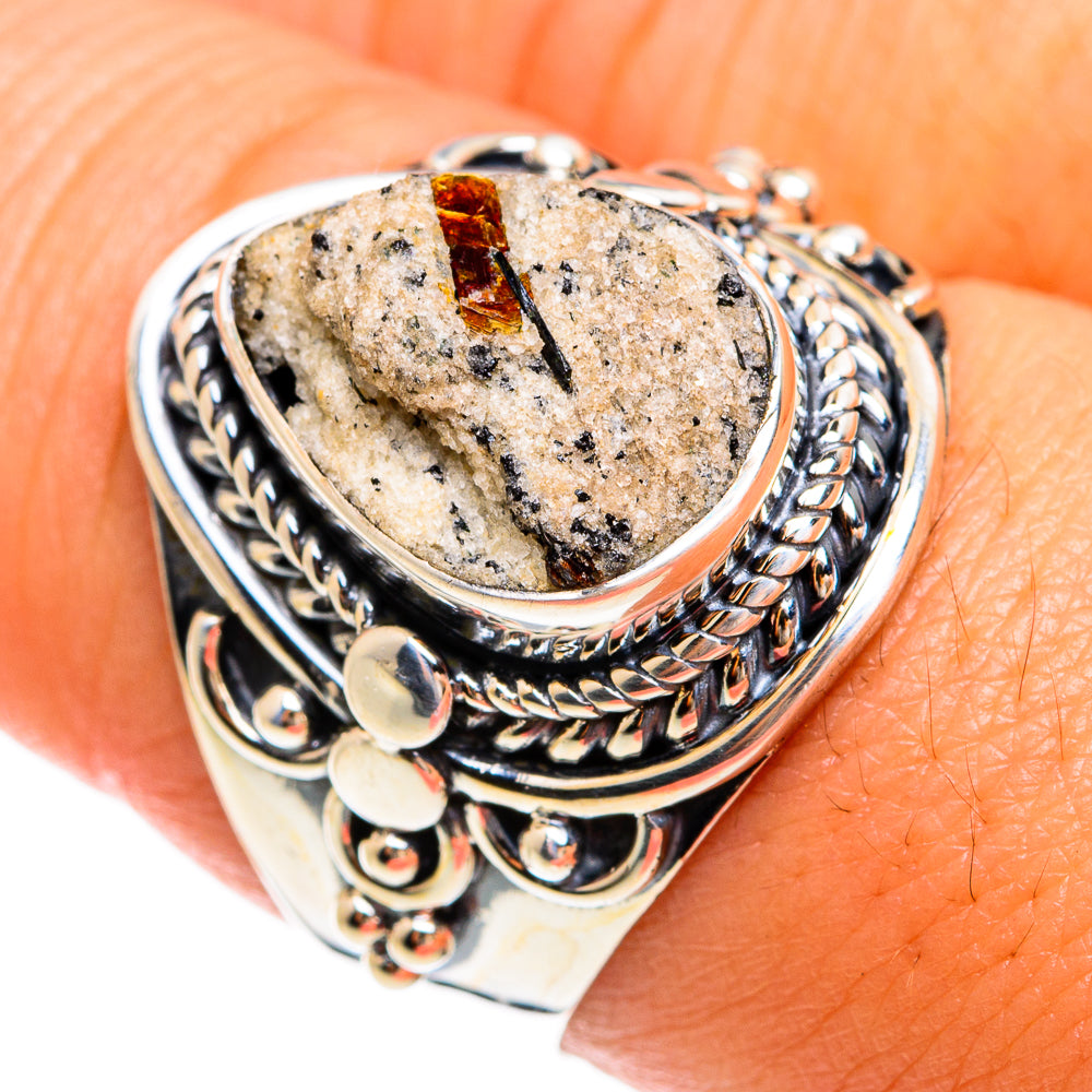 Astrophyllite Rings handcrafted by Ana Silver Co - RING74580
