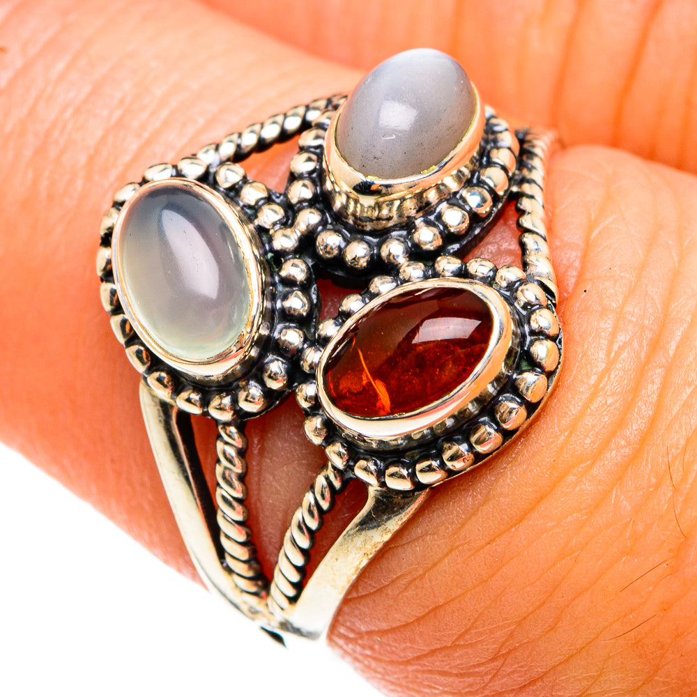 Moonstone Rings handcrafted by Ana Silver Co - RING74583