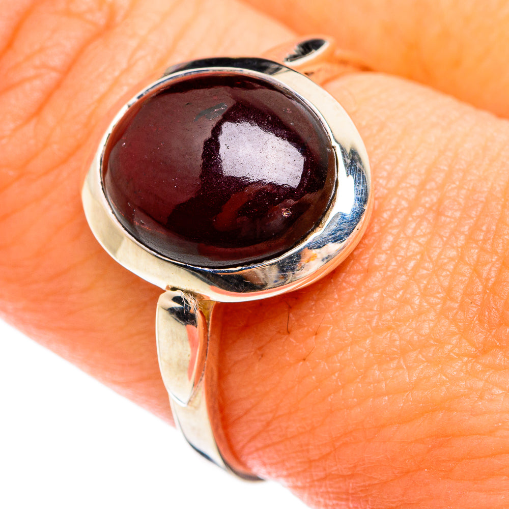 Garnet Rings handcrafted by Ana Silver Co - RING74589