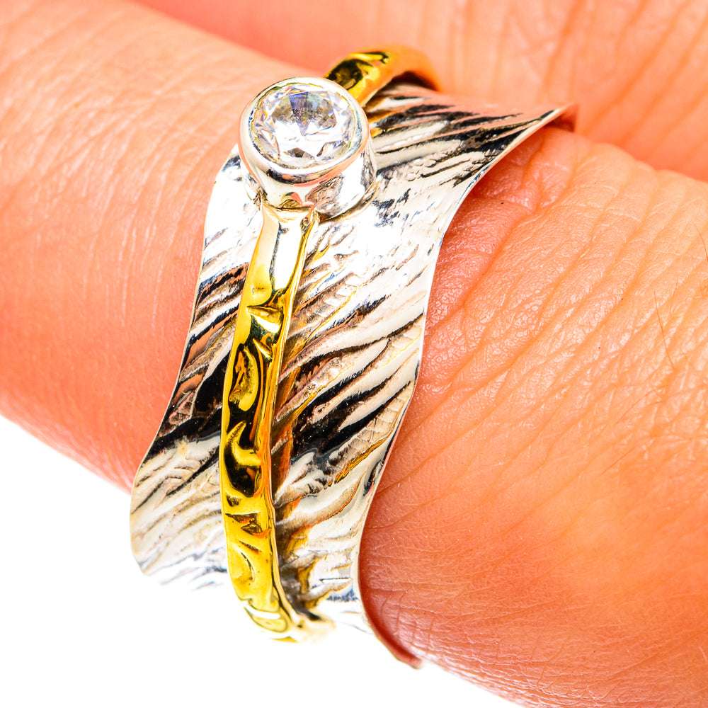 Meditation Spinner Rings handcrafted by Ana Silver Co - RING74595