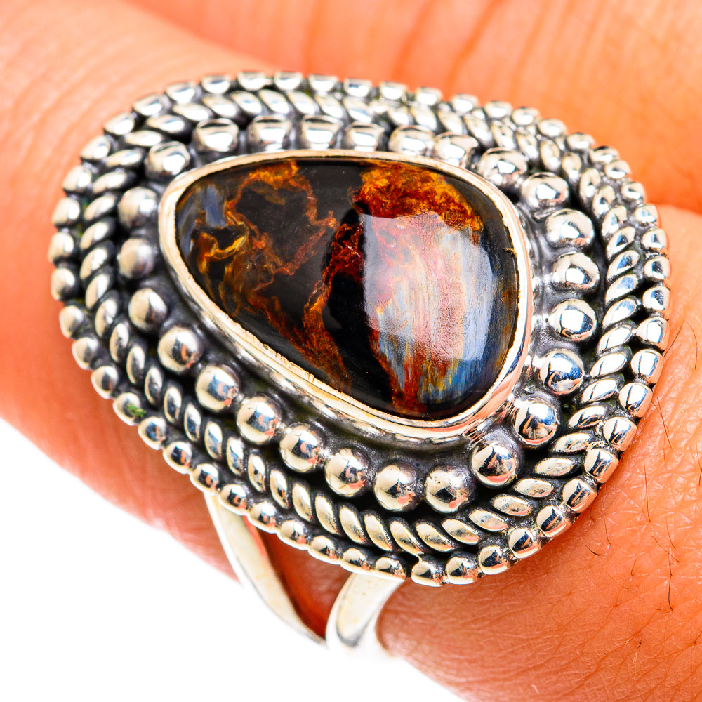 Pietersite Rings handcrafted by Ana Silver Co - RING74596