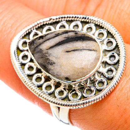Pinolith Jasper Rings handcrafted by Ana Silver Co - RING74601
