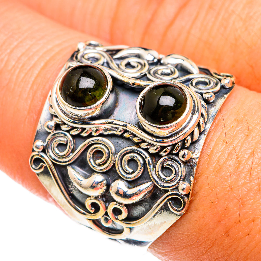 Black Onyx Rings handcrafted by Ana Silver Co - RING74618