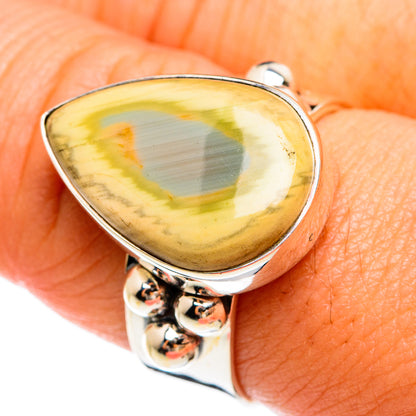 Willow Creek Jasper Rings handcrafted by Ana Silver Co - RING74621