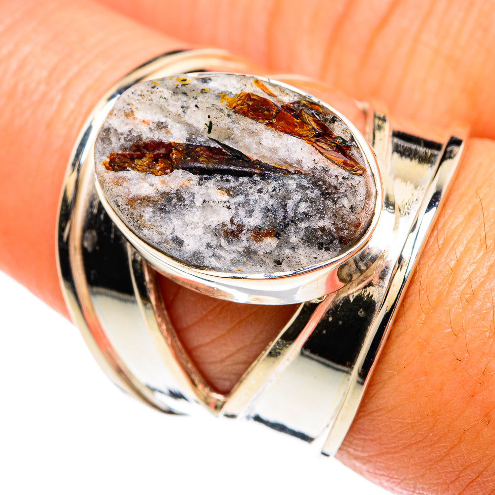 Astrophyllite Rings handcrafted by Ana Silver Co - RING74622