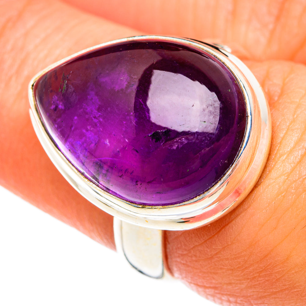 Amethyst Rings handcrafted by Ana Silver Co - RING74631