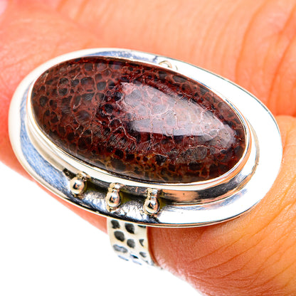 Dinosaur Bone Rings handcrafted by Ana Silver Co - RING74657