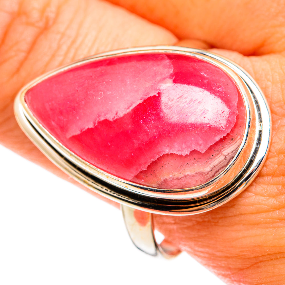 Rhodochrosite Rings handcrafted by Ana Silver Co - RING74659