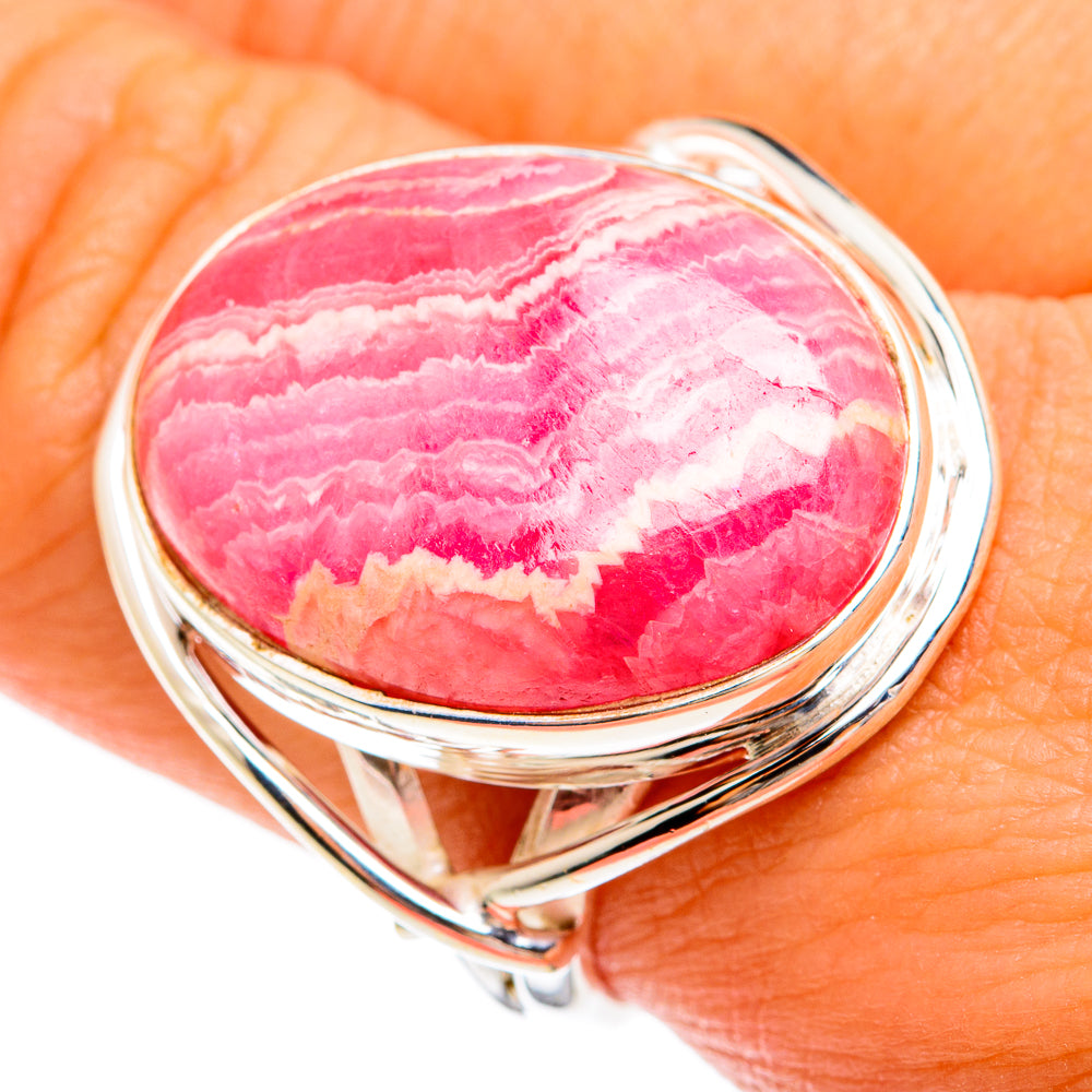 Rhodochrosite Rings handcrafted by Ana Silver Co - RING74660