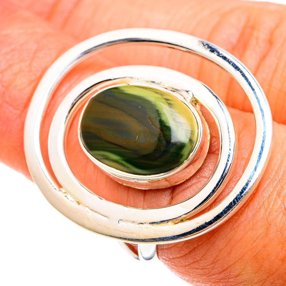 Willow Creek Jasper Rings handcrafted by Ana Silver Co - RING74697
