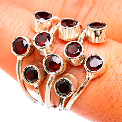 Garnet Rings handcrafted by Ana Silver Co - RING74703