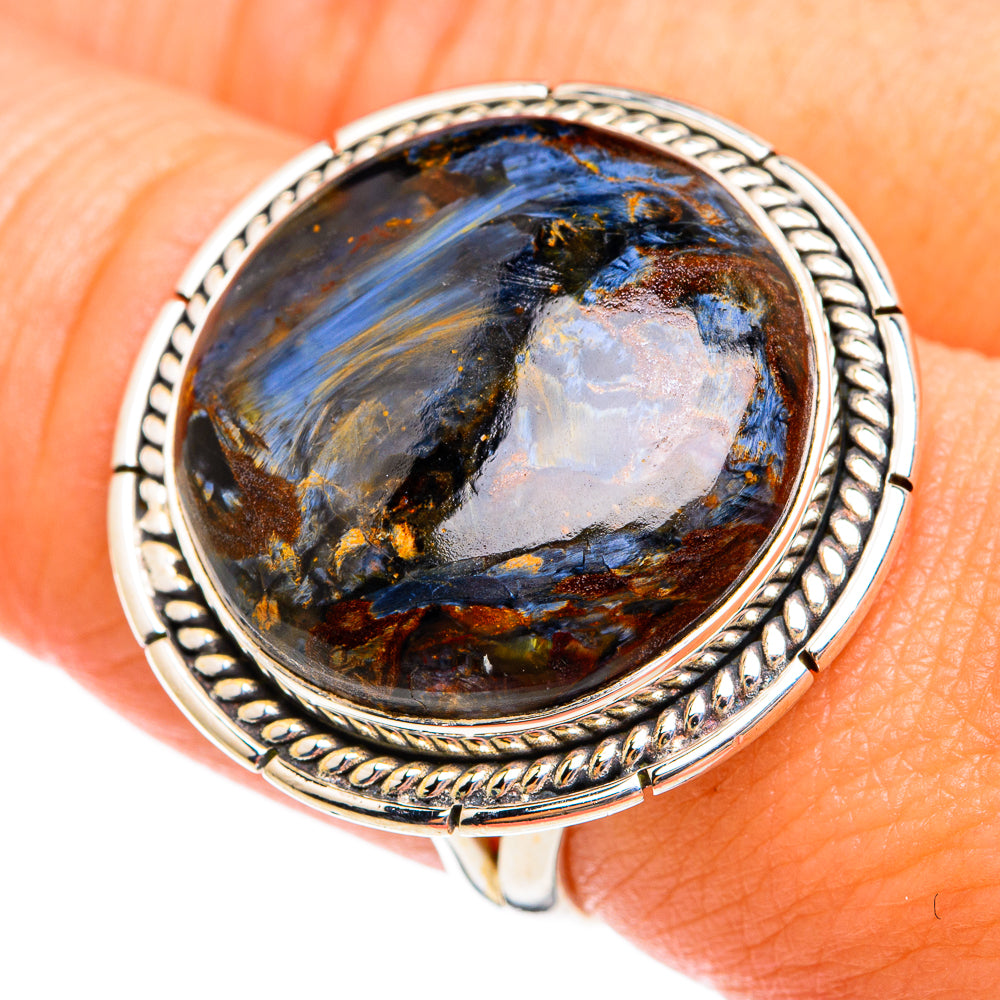 Pietersite Rings handcrafted by Ana Silver Co - RING74706