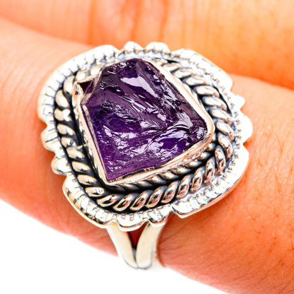 Amethyst Rings handcrafted by Ana Silver Co - RING74741