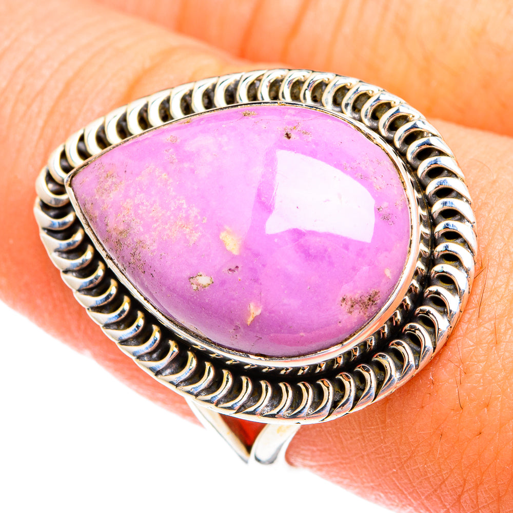 Phosphosiderite Rings handcrafted by Ana Silver Co - RING74742
