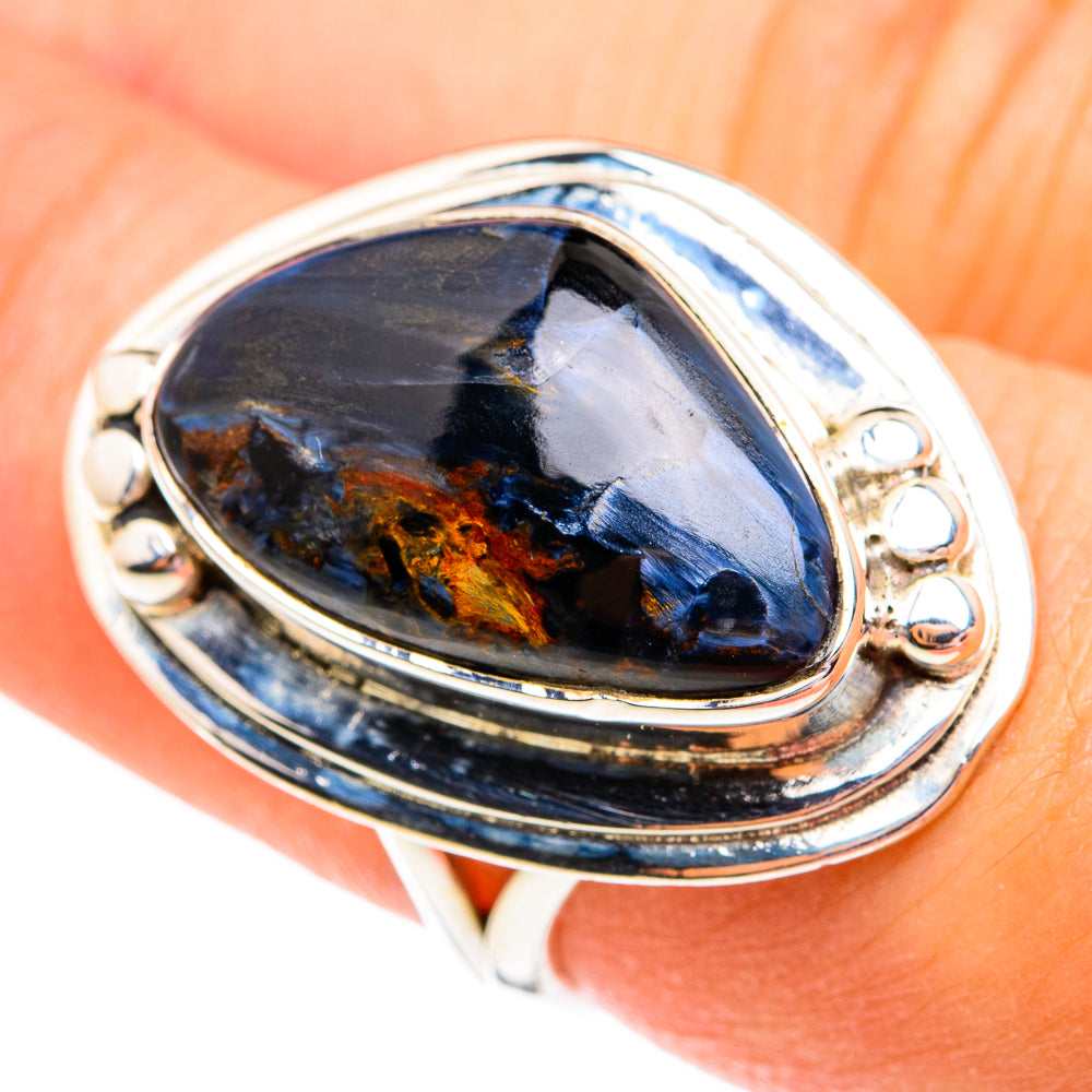 Pietersite Rings handcrafted by Ana Silver Co - RING74744