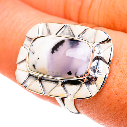 Dendritic Opal Rings handcrafted by Ana Silver Co - RING74750