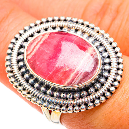 Rhodochrosite Rings handcrafted by Ana Silver Co - RING74762