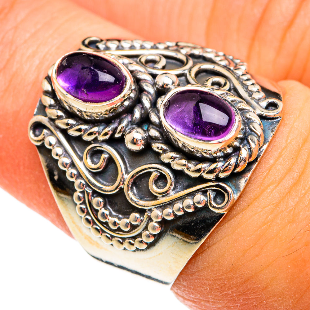 Amethyst Rings handcrafted by Ana Silver Co - RING74769
