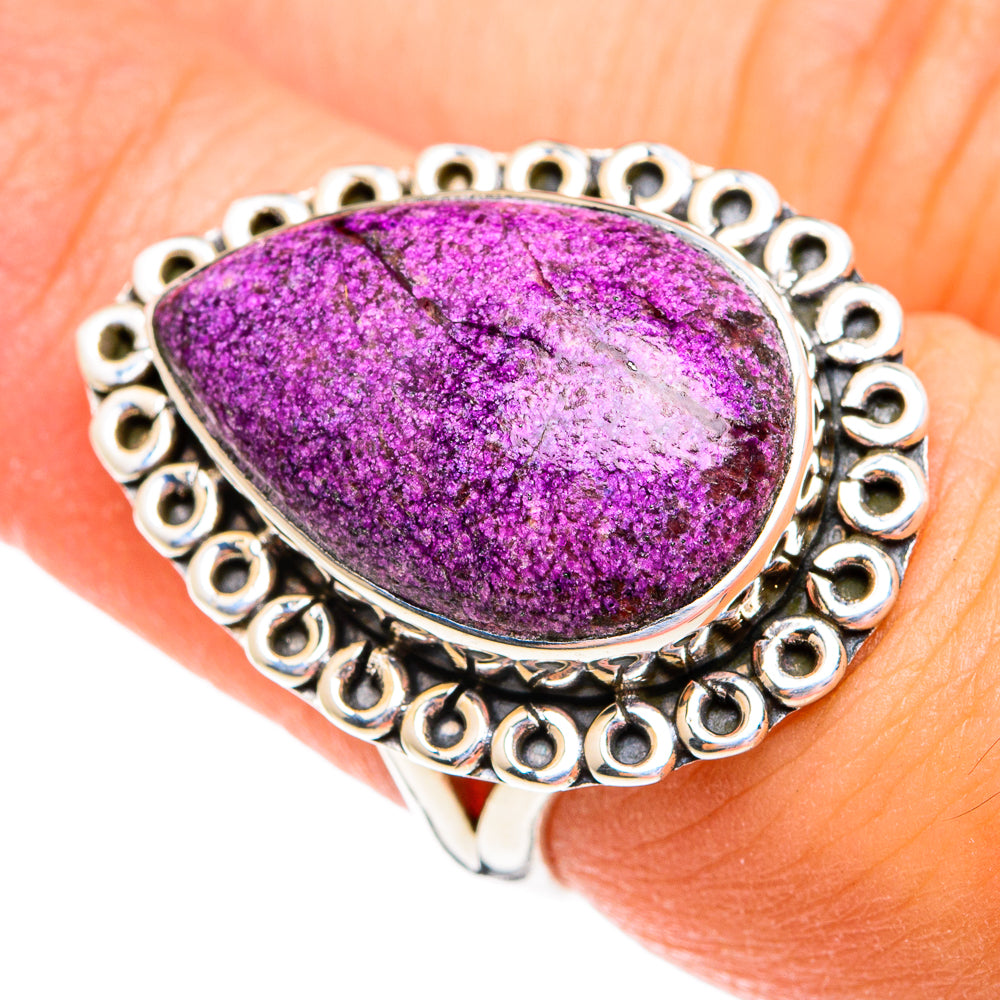 Lepidolite Rings handcrafted by Ana Silver Co - RING74770