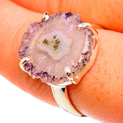 Amethyst Stalactite Rings handcrafted by Ana Silver Co - RING74791
