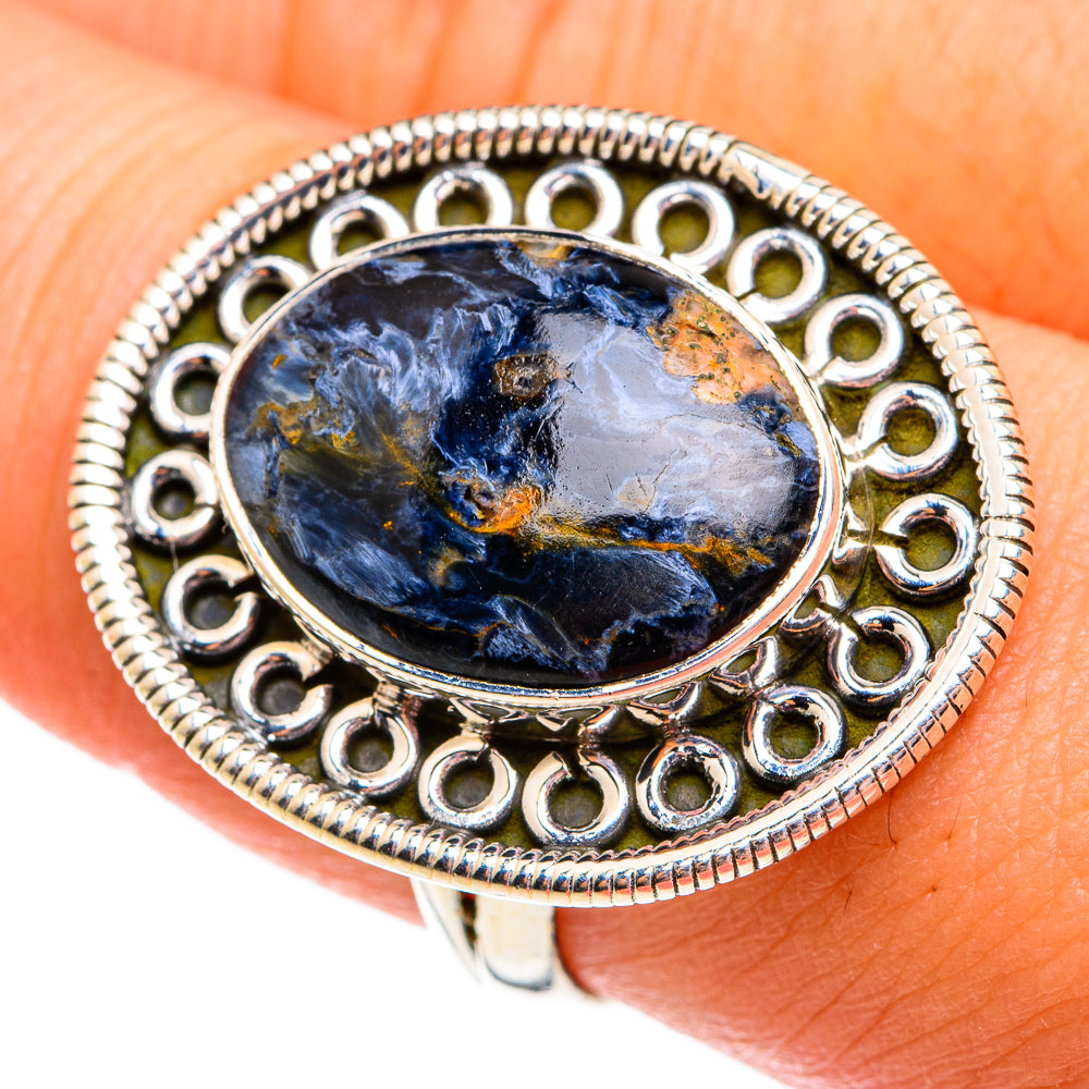 Pietersite Rings handcrafted by Ana Silver Co - RING74815