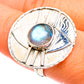 Labradorite Rings handcrafted by Ana Silver Co - RING74823