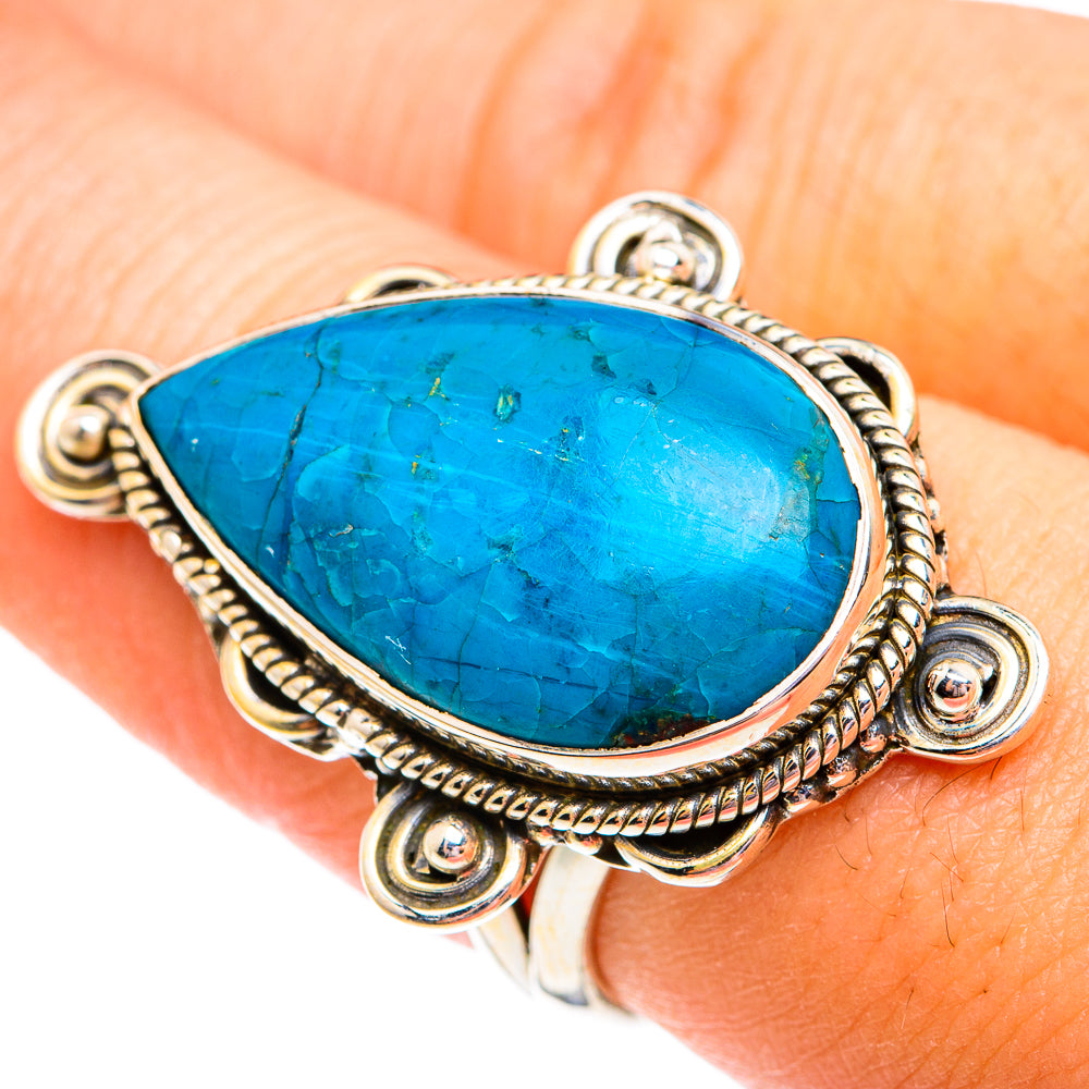 Arizona Turquoise Rings handcrafted by Ana Silver Co - RING74825
