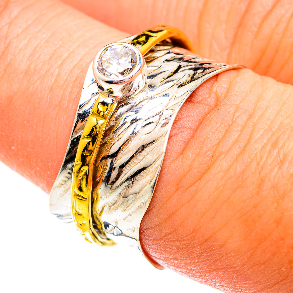Meditation Spinner Rings handcrafted by Ana Silver Co - RING74842