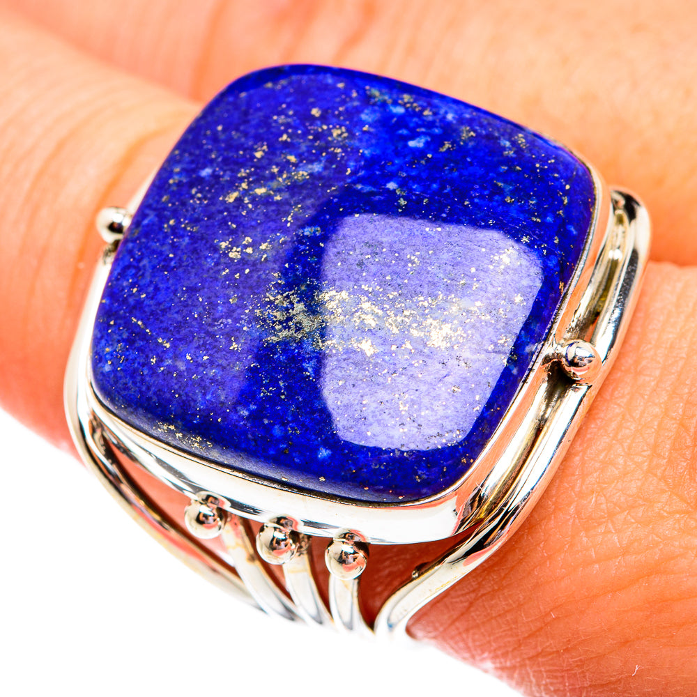 Lapis Lazuli Rings handcrafted by Ana Silver Co - RING74855
