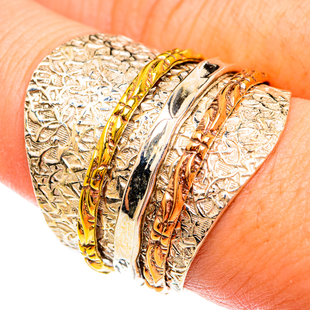 Meditation Spinner Rings handcrafted by Ana Silver Co - RING74861