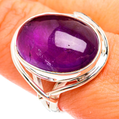 Amethyst Rings handcrafted by Ana Silver Co - RING74876