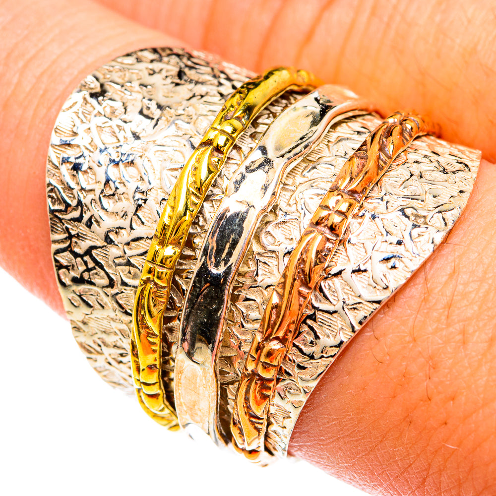 Meditation Spinner Rings handcrafted by Ana Silver Co - RING74877