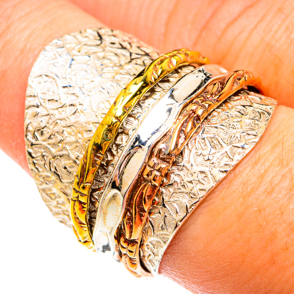 Meditation Spinner Rings handcrafted by Ana Silver Co - RING74895