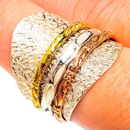 Meditation Spinner Rings handcrafted by Ana Silver Co - RING74895