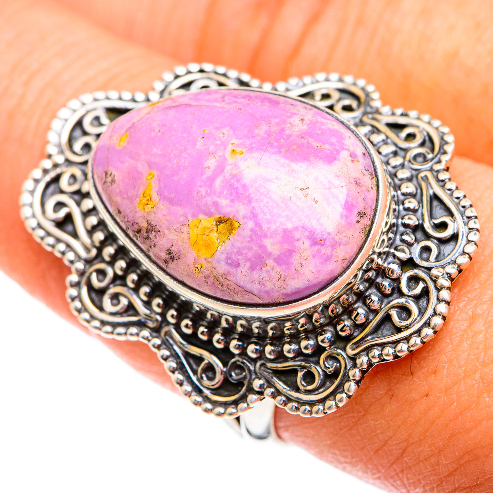 Phosphosiderite Rings handcrafted by Ana Silver Co - RING74902