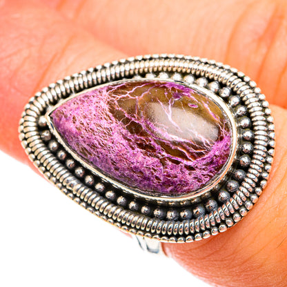 Stichtite Rings handcrafted by Ana Silver Co - RING74904