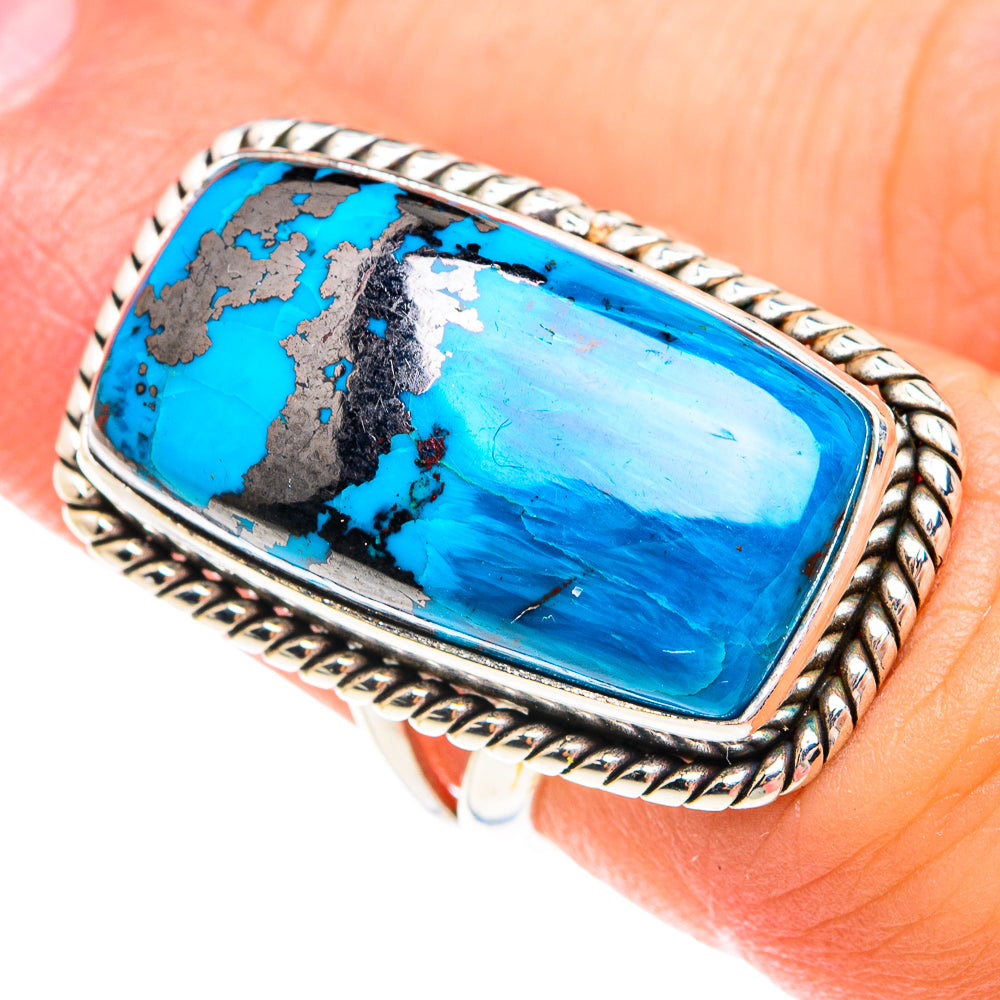 Shattuckite Rings handcrafted by Ana Silver Co - RING75019